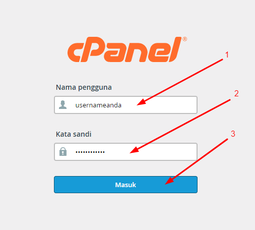 Login cPanel