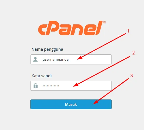 Login cPanel