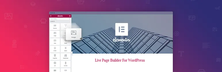 Banner Elementor Page Builder dari Respository Plugin WordPress 